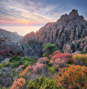 Calanques de Piana, Golfe de Porto, Korsika, Frankreich Calanques de Piana, Golfe de Porto, Korsika, Frankreich